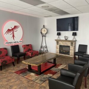 Picture of the Fenix Health Relaxed Clinic Seating area