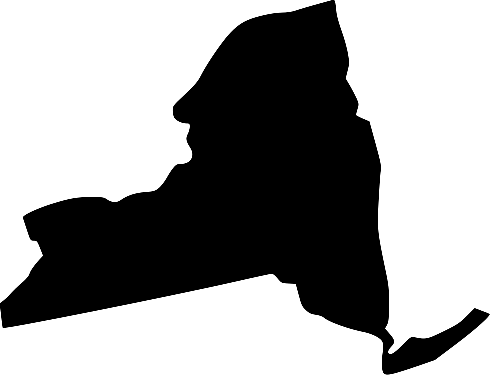 Map Image Depicting the State Of New York